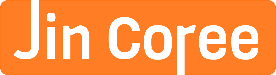Logo de Jincoree, cours de coréen en ligne