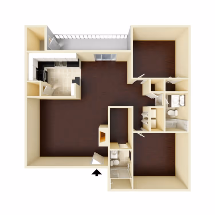 D1 Floor plan