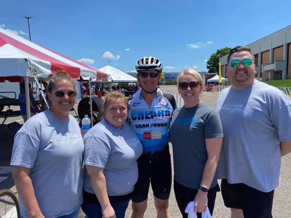 AOA Sports Medicine staff at an outdoor event