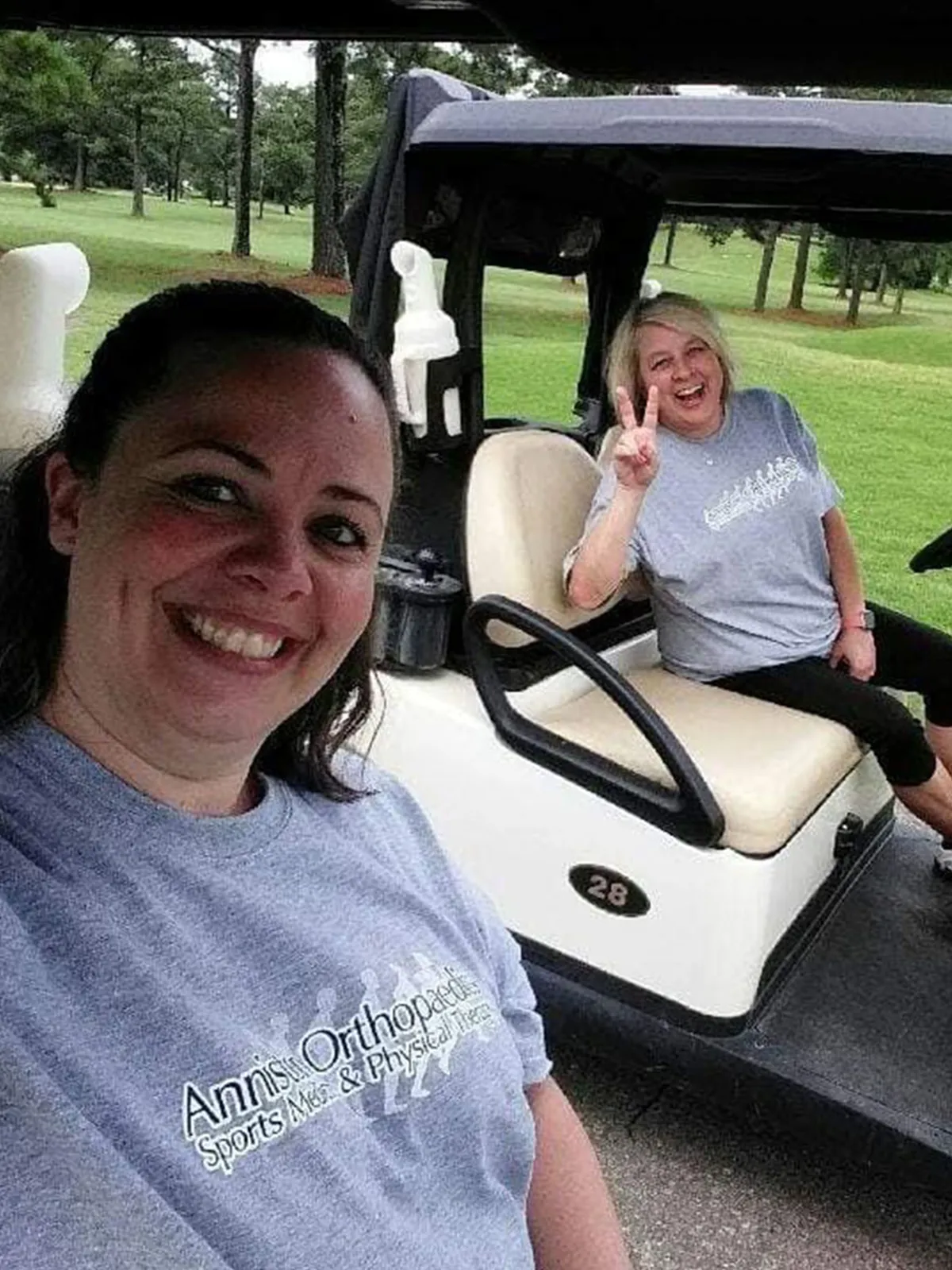 AOA Sports Medicine staff at an outdoor event