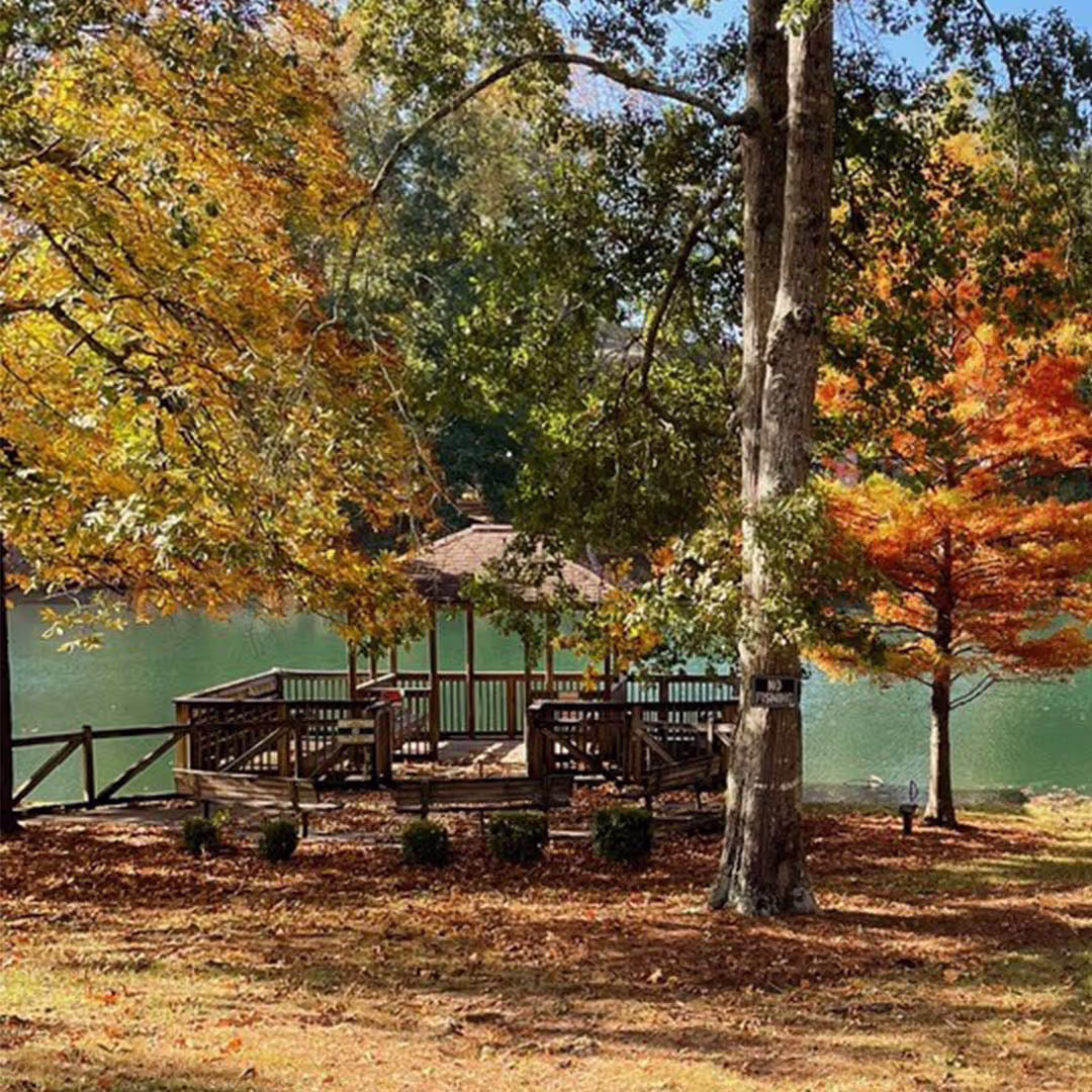 Gazebo at Arbor Lake.
