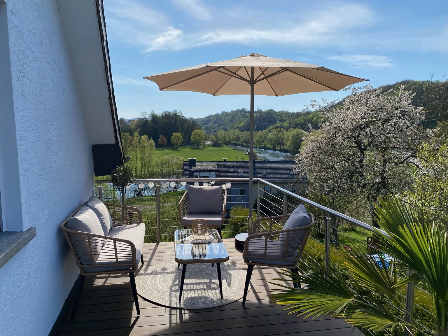 Balkon | Sitzlounge · Aussicht