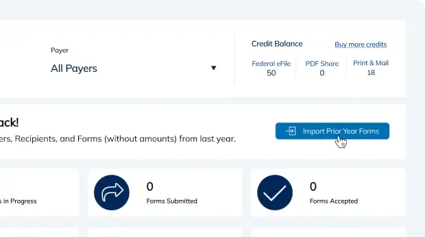Adams Tax Form Helper Import from last year screenshot