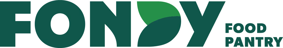 Fondy Food Pantry green full color horizontal logo