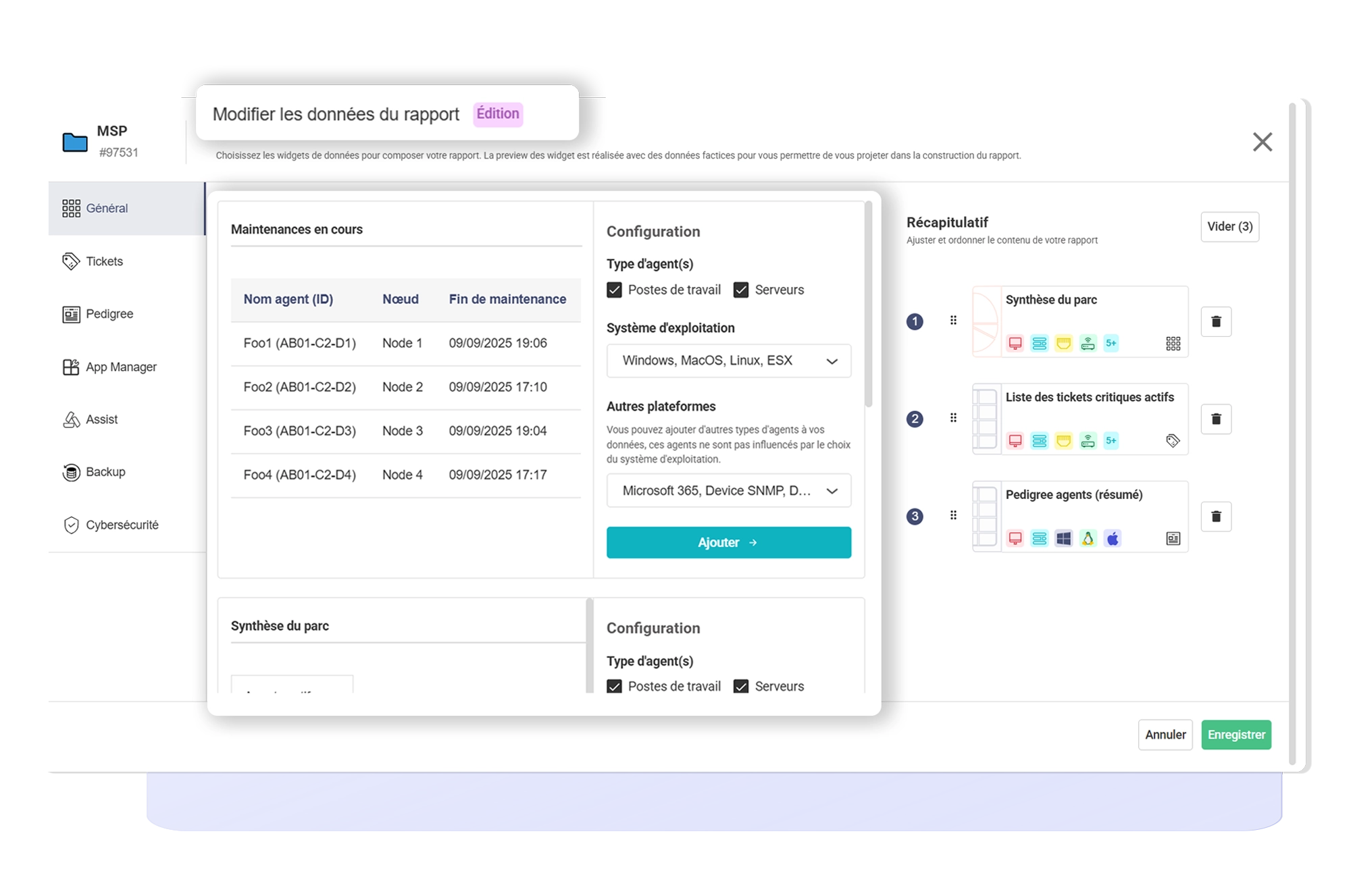 Rapports automatisés et audits personnalisés avec RG System Suite