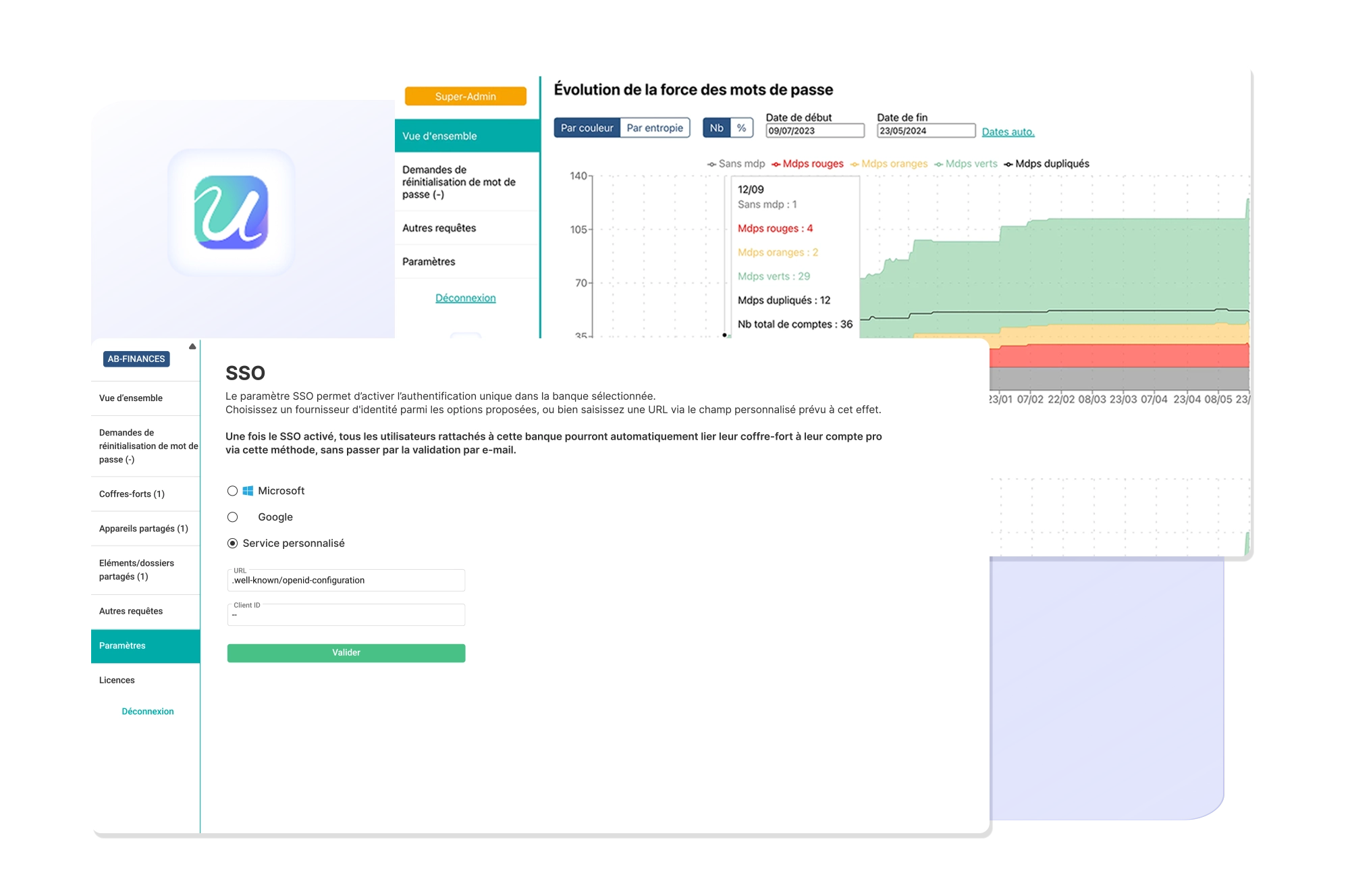 Supervision de l’activité et gestion des accès
