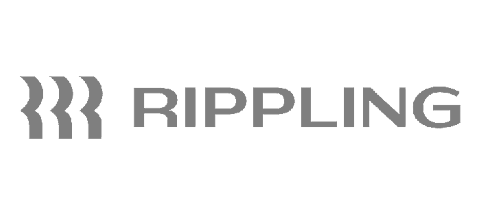 Rippling grey logo 