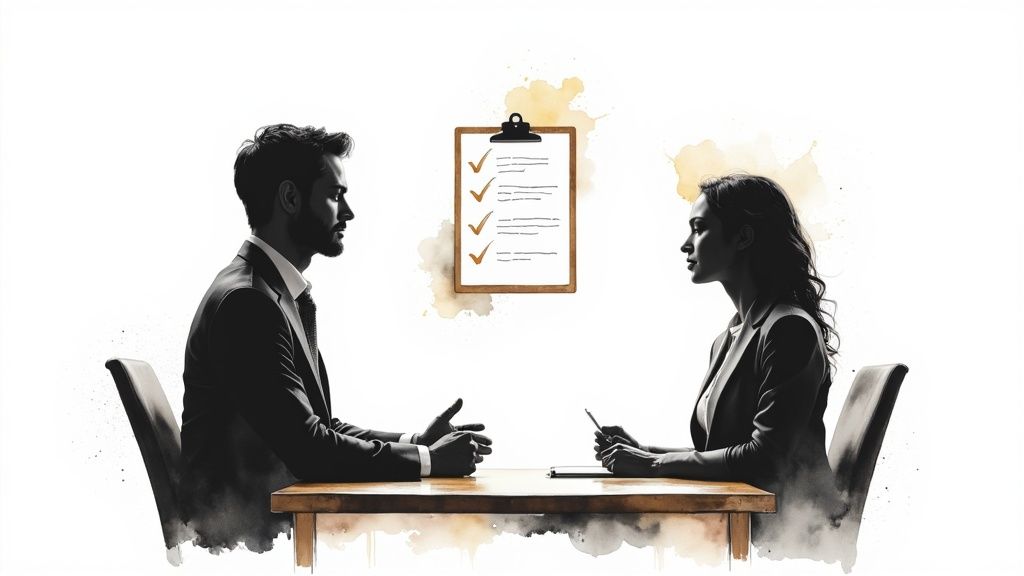 Structured Interview Process with Behavioral Questions