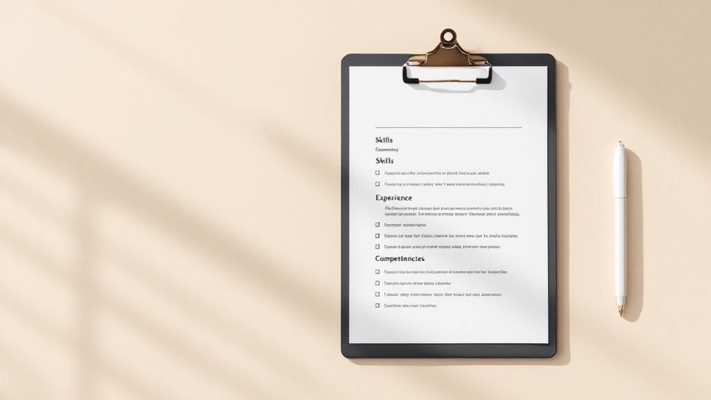 Define Clear Job Requirements and Competencies