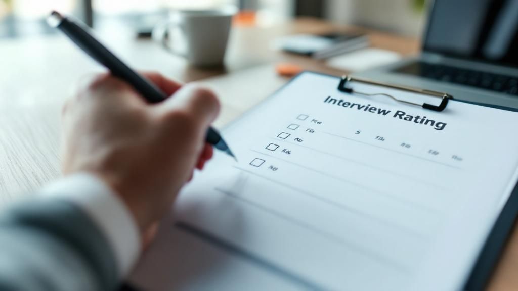 Your Guide to an Interview Rating Sheet