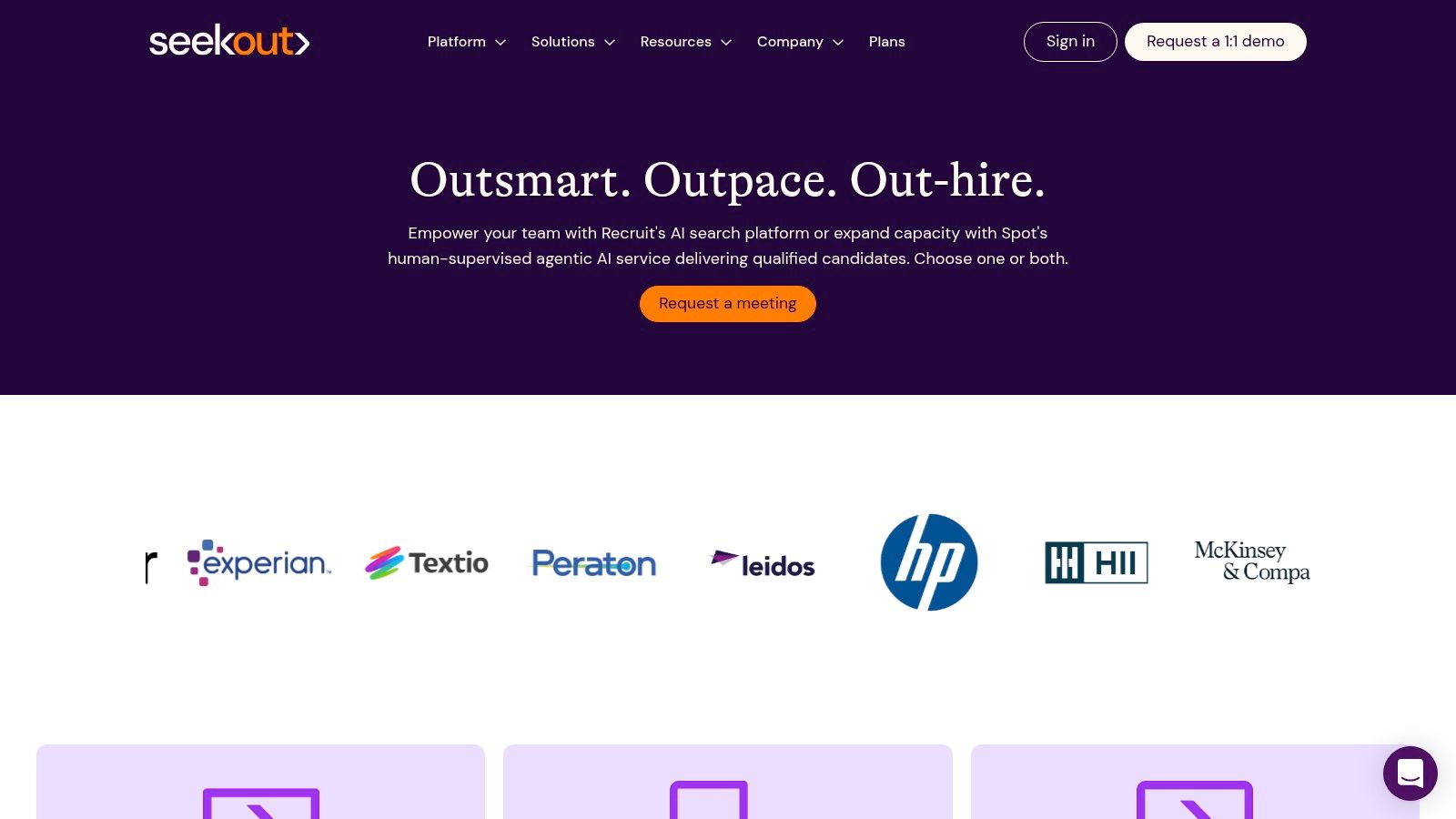 SeekOut (Recruit + Spot)