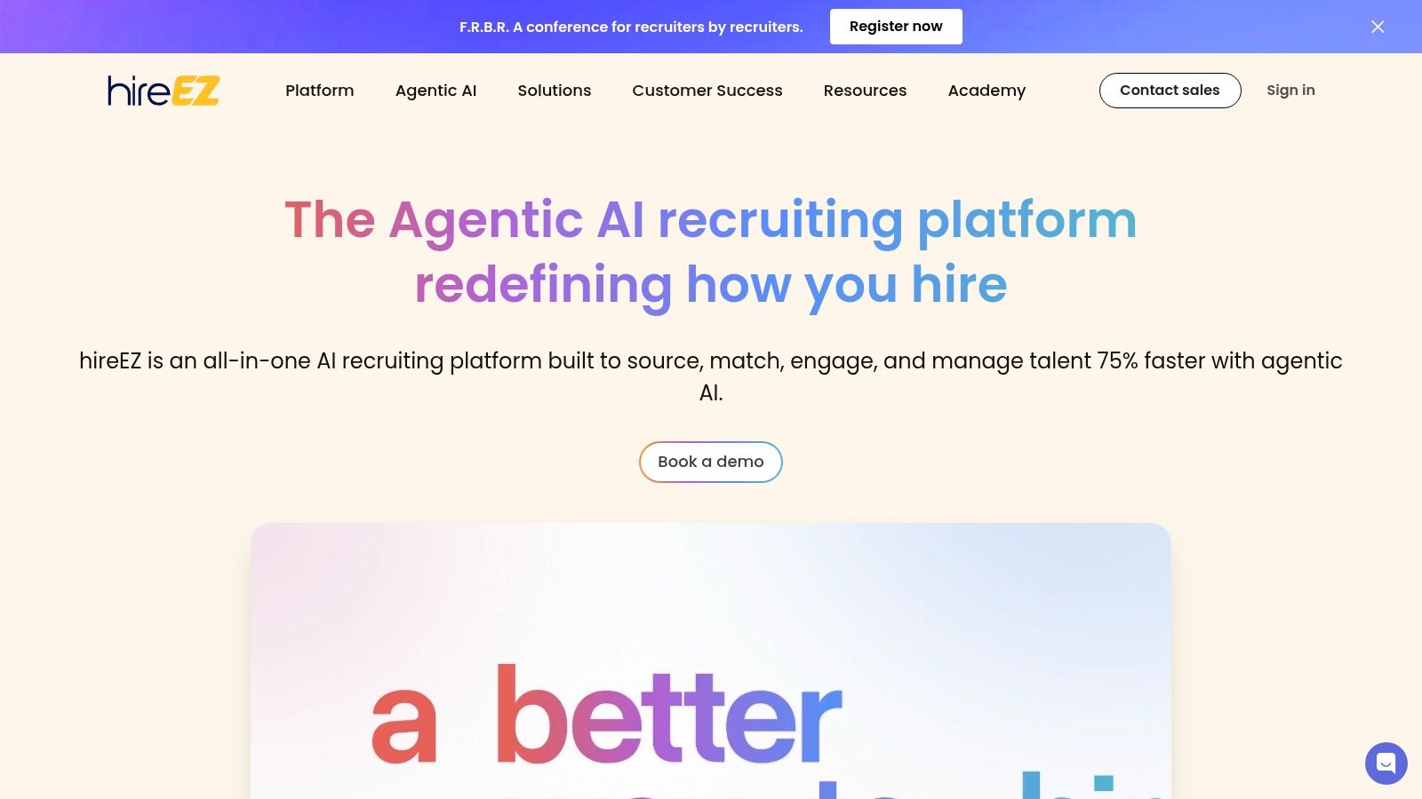 hireEZ (Agentic AI Recruiting Platform)