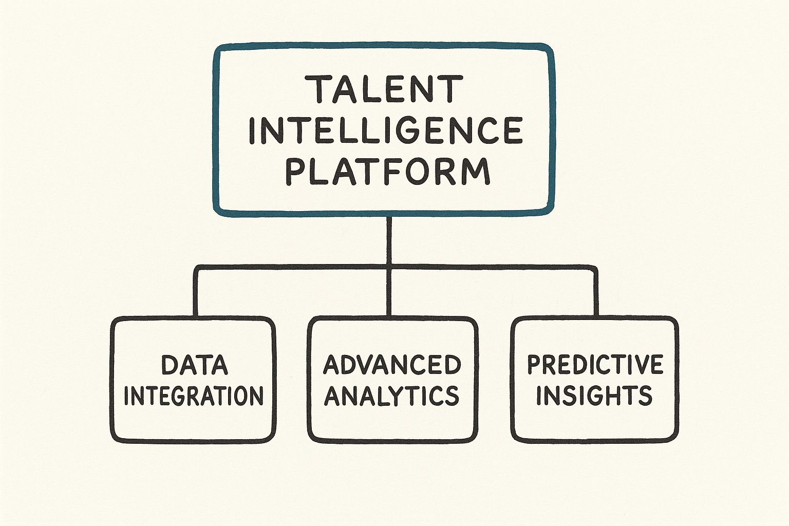 Infographic about talent intelligence platform