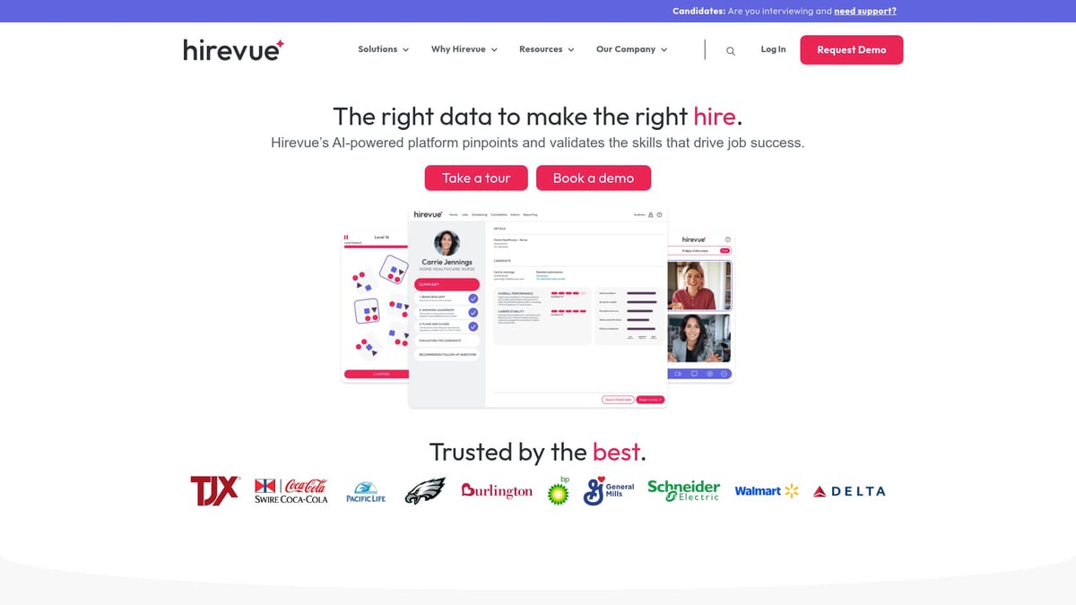 Top 9 Essential Best AI Tools for Recruiting in 2025 - HireVue