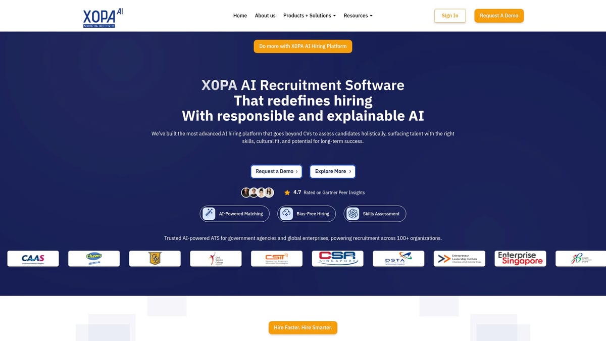 Top 9 Essential Best AI Tools for Recruiting in 2025 - X0PA AI