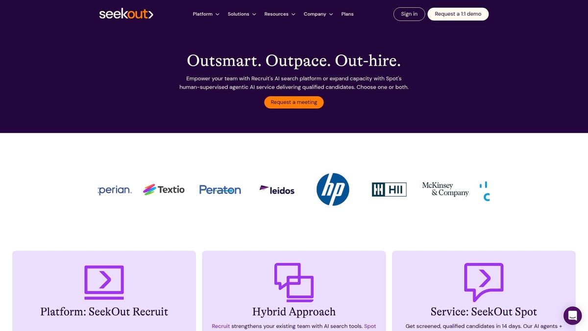 Top 9 Essential Best AI Tools for Recruiting in 2025 - SeekOut