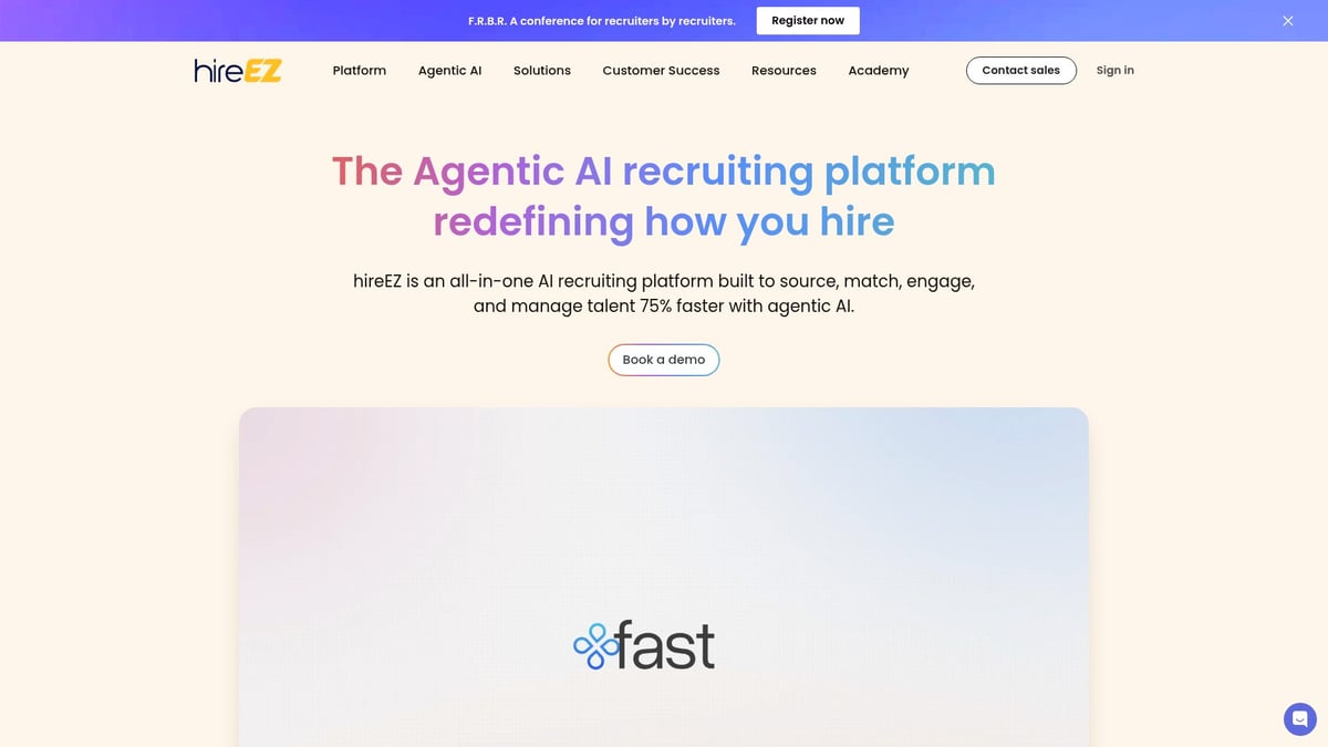 Top 9 Essential Best AI Tools for Recruiting in 2025 - HireEZ