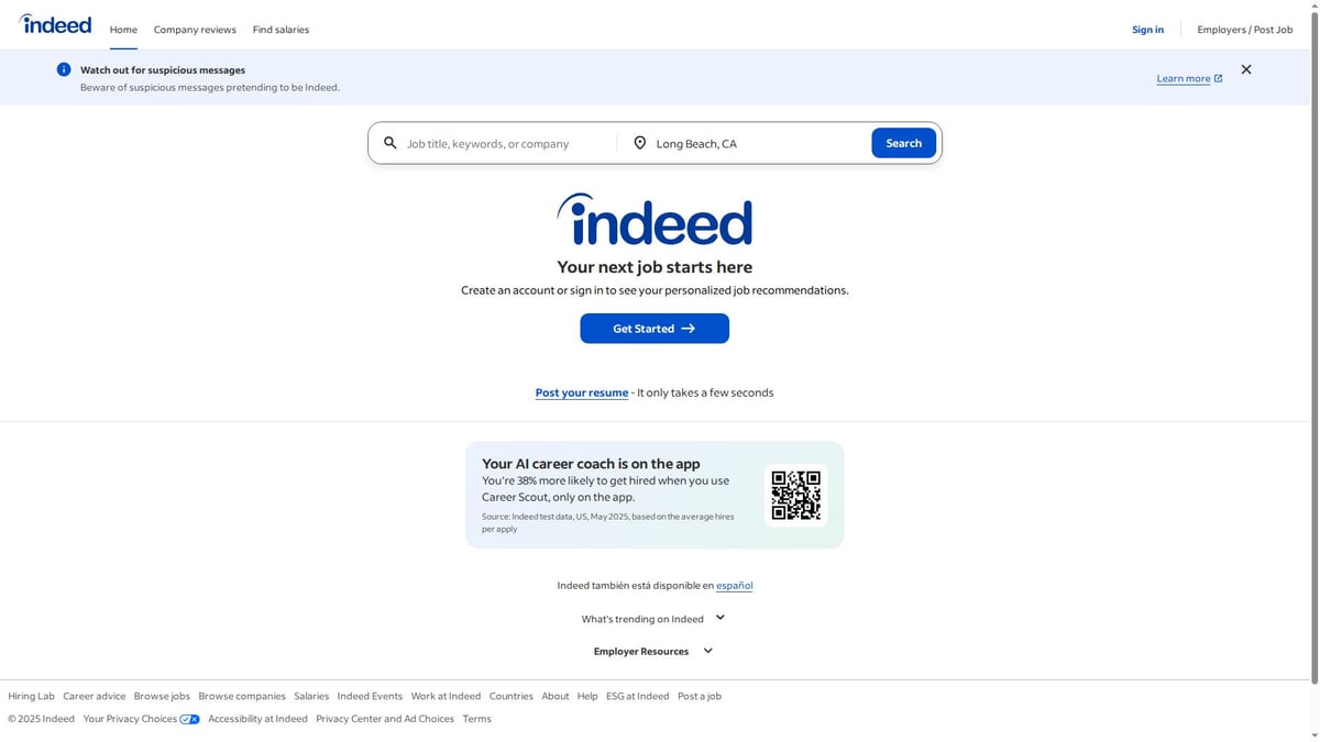 7 Expert Ways to Find Resumes Fast in 2025 - Indeed: Massive Resume Database