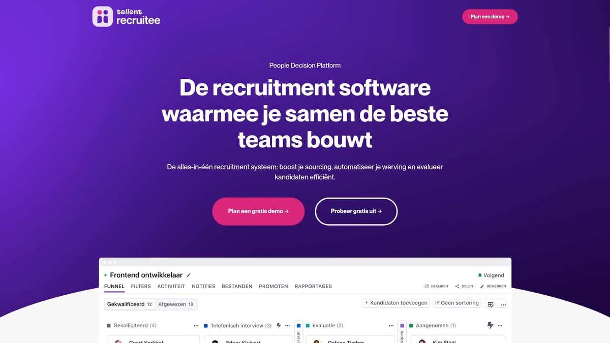 Top 10 Best Applicant Tracking Solutions for 2026 - Recruitee