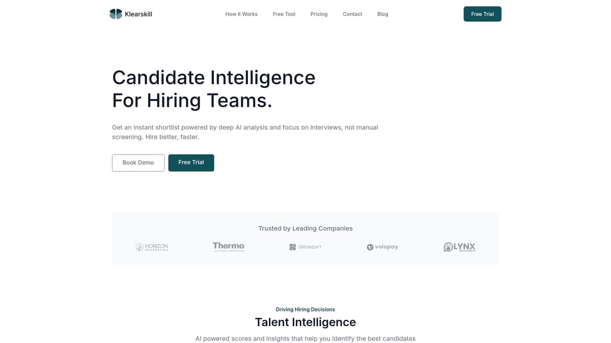 9 Essential Automated Hiring Tools Transforming Recruitment 2026 - Klearskill