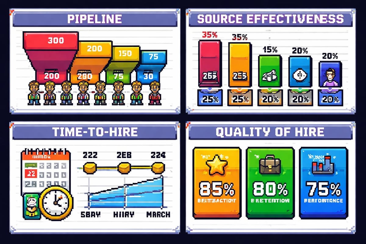 Recruitment analytics dashboard