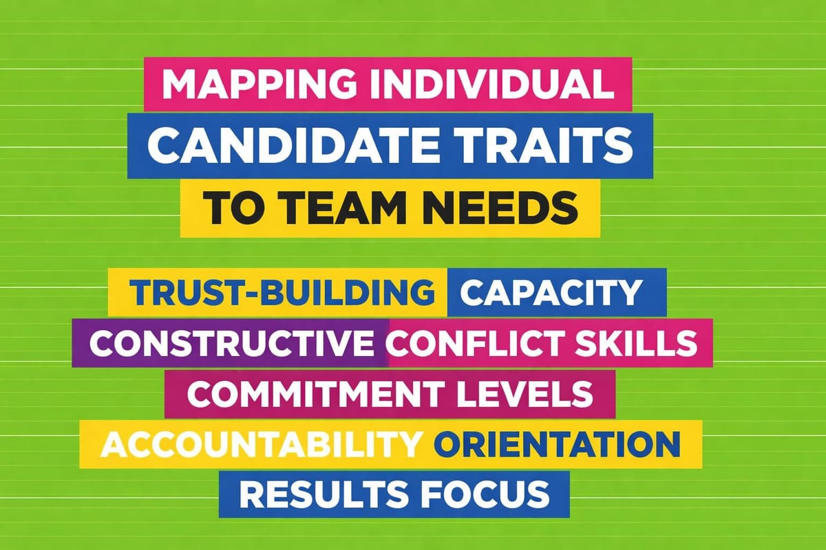 Team dynamics assessment