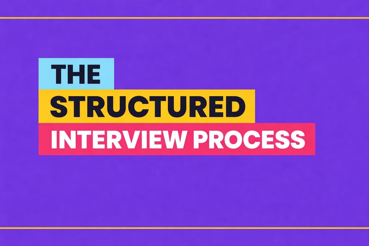 Structured interview framework