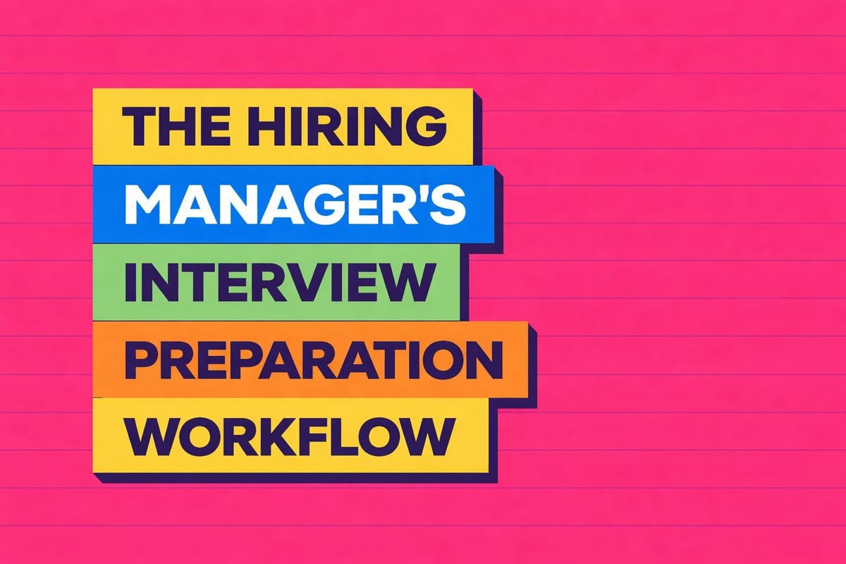 Interview preparation checklist