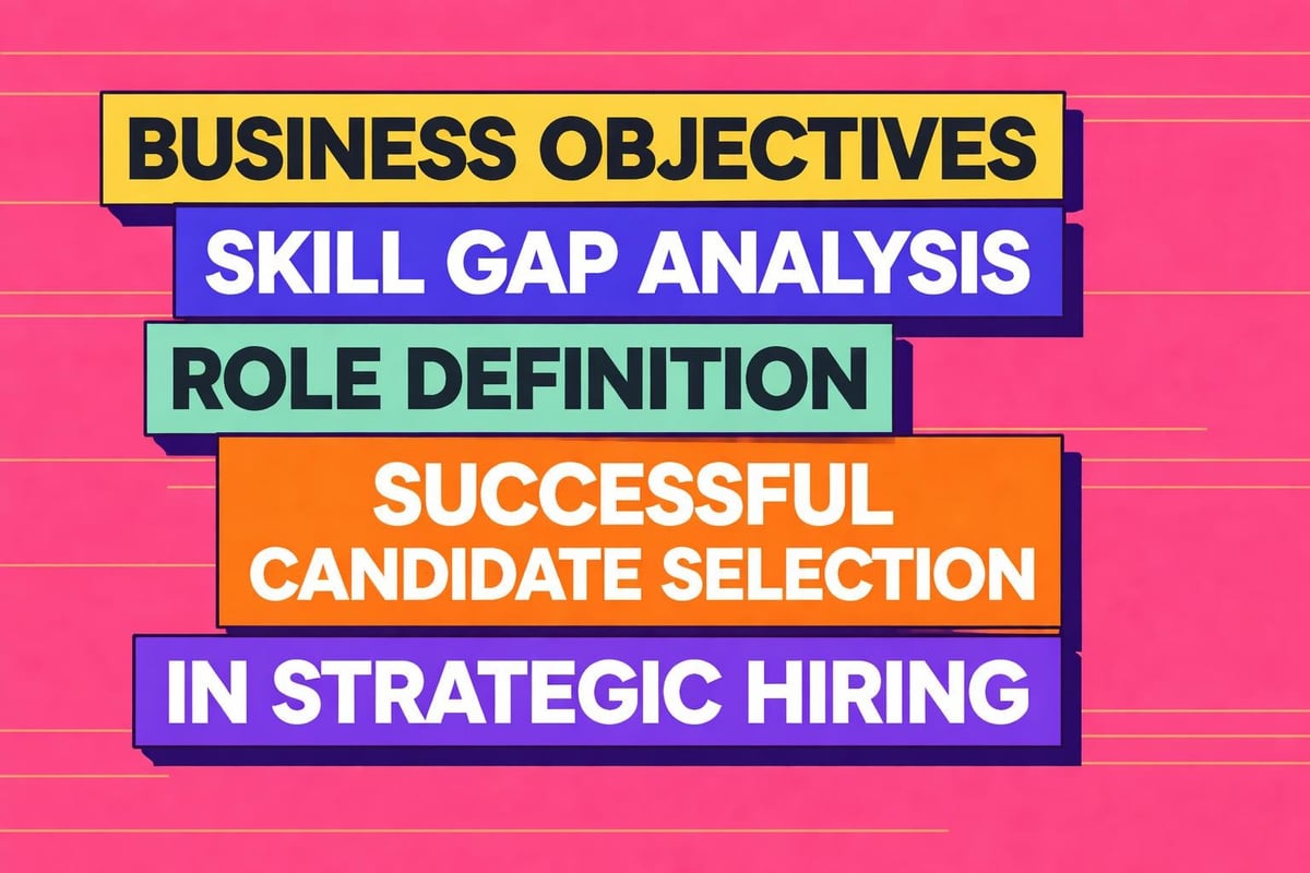 Strategic workforce planning process