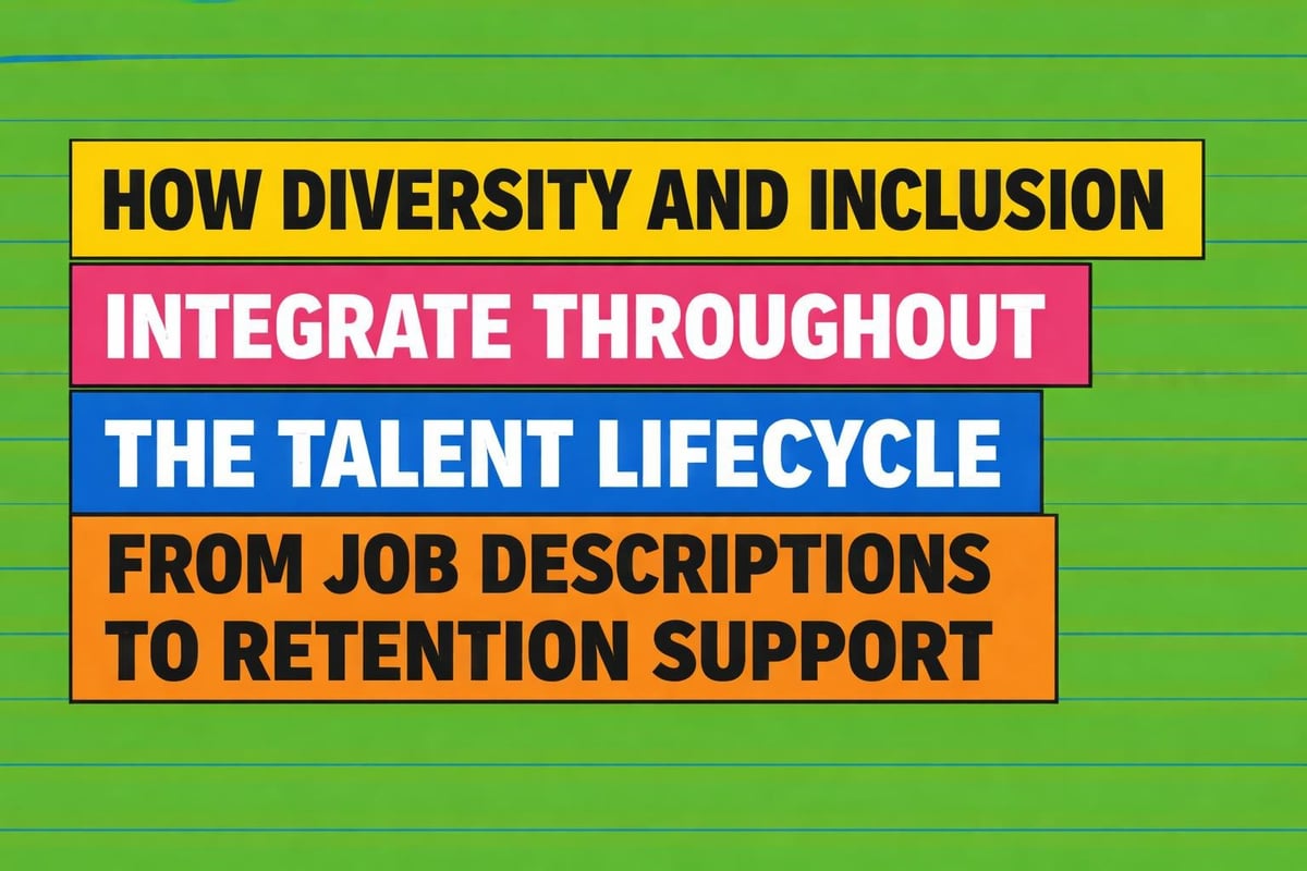 Inclusive talent practices