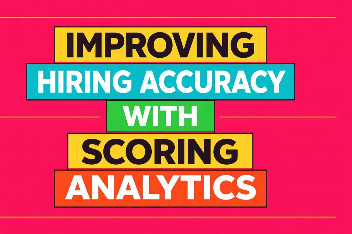 Job score validation process