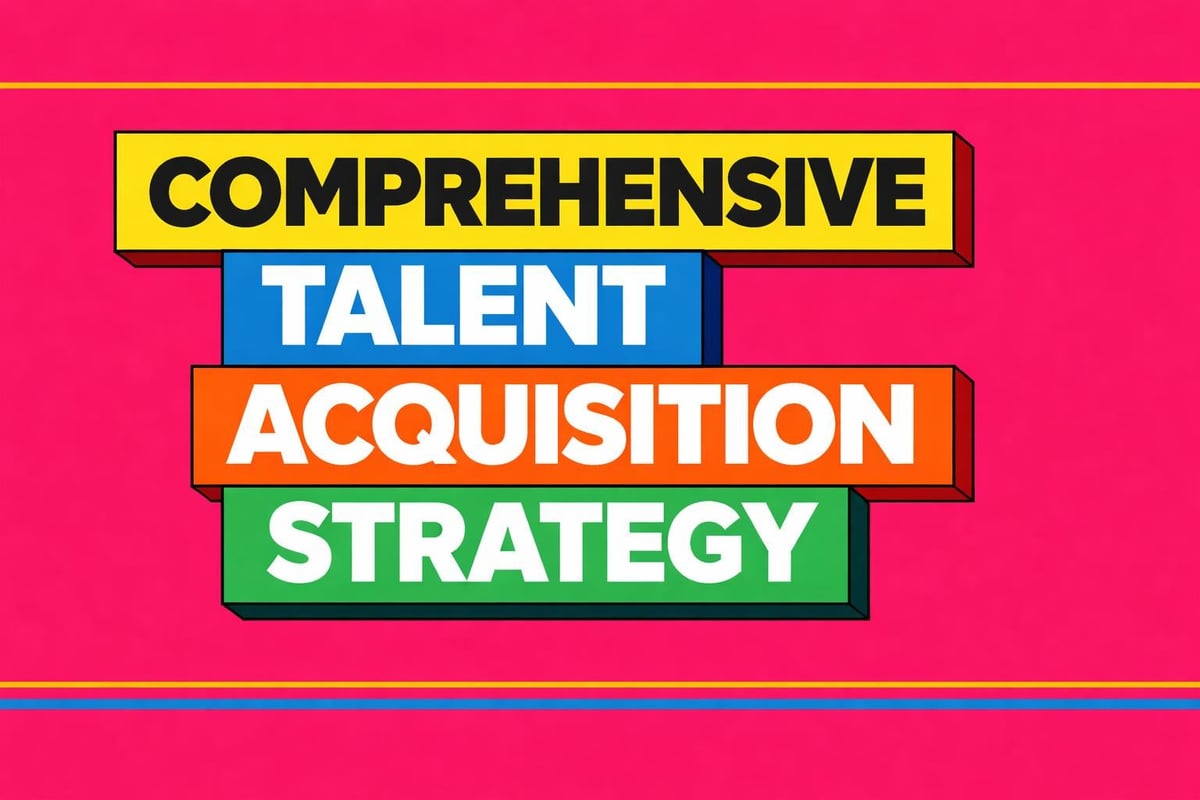 Talent acquisition strategy framework