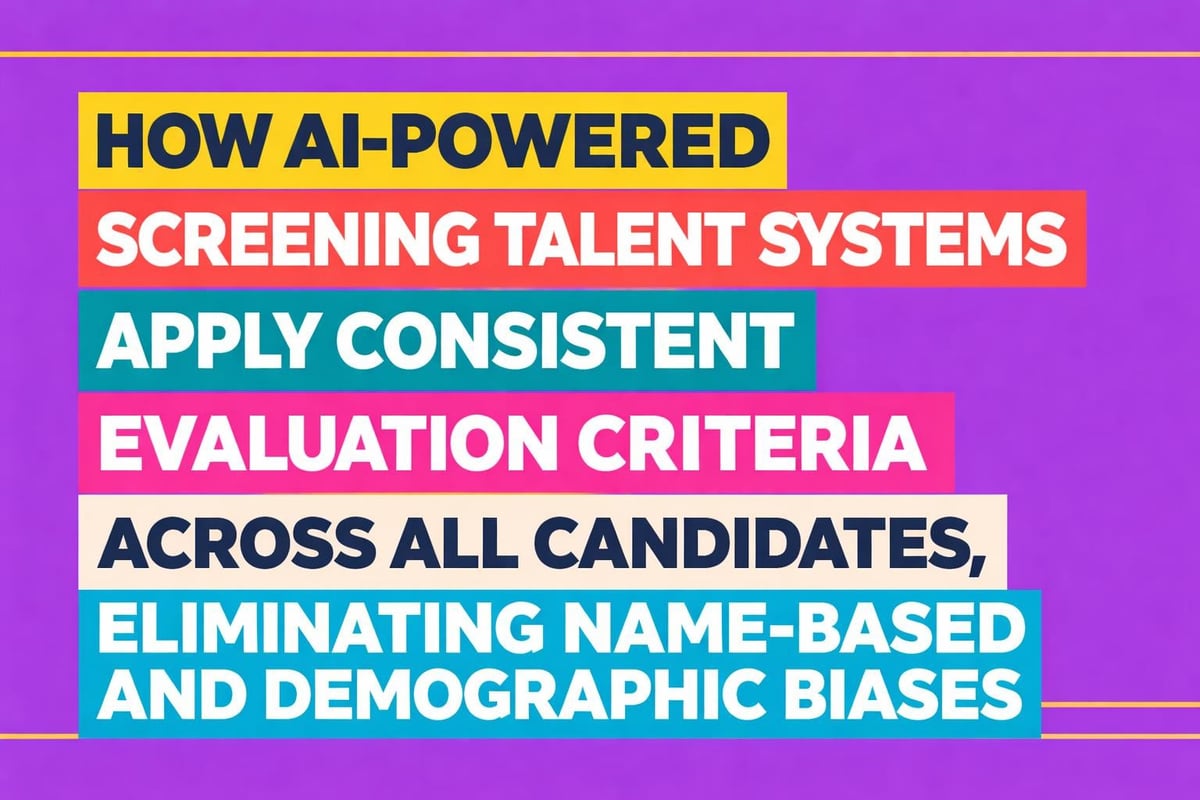 Bias reduction in screening