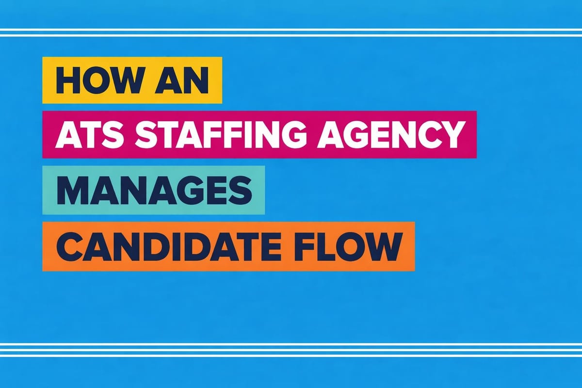 ATS staffing workflow