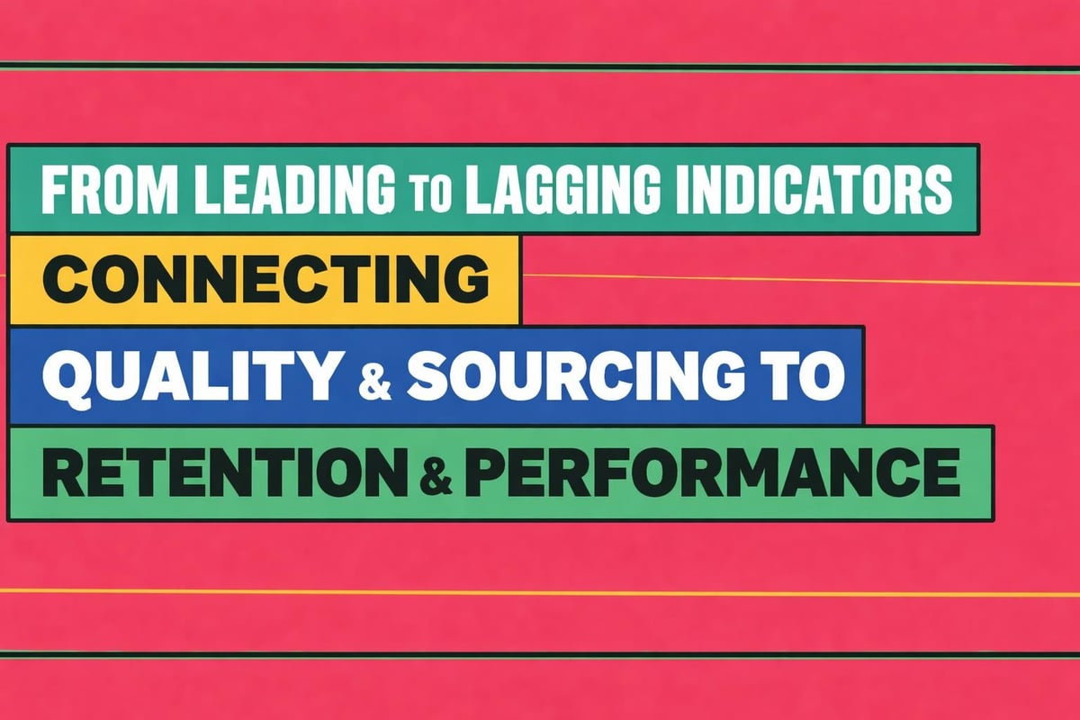 Recruitment metrics dashboard