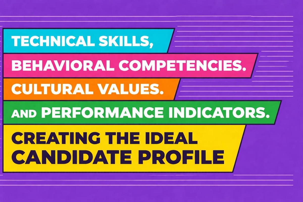 Candidate profile framework
