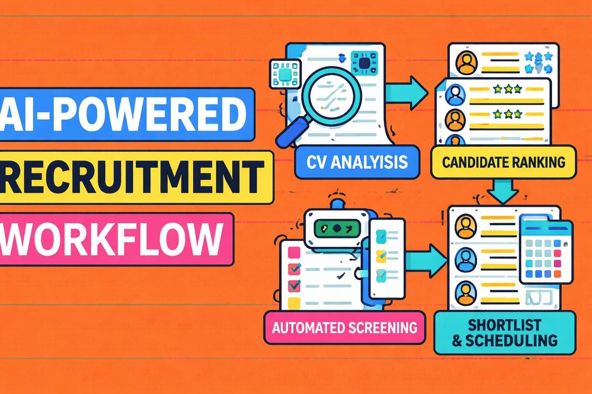 Recruitment technology workflow