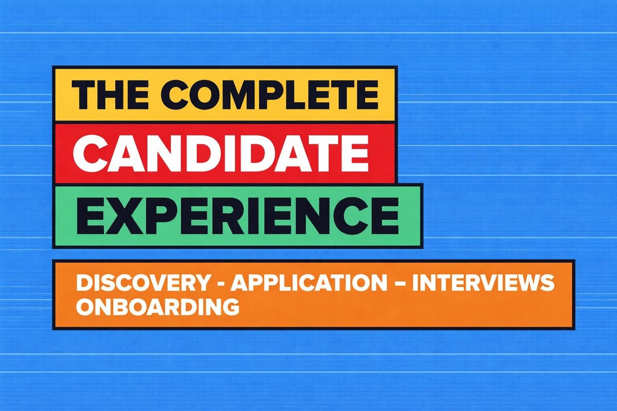 Candidate journey touchpoints