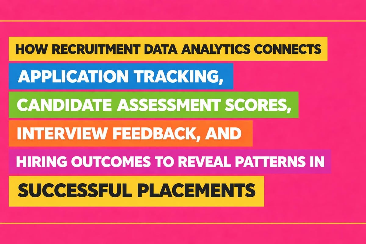 Recruitment metrics framework