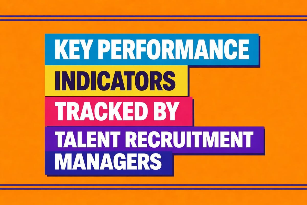 Recruitment metrics dashboard
