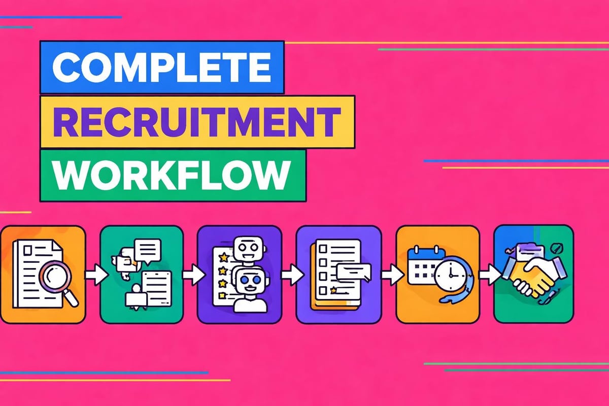 AI-powered recruitment workflow