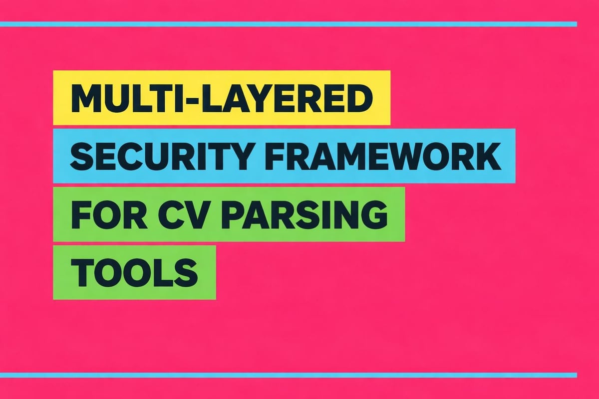 CV parsing security layers