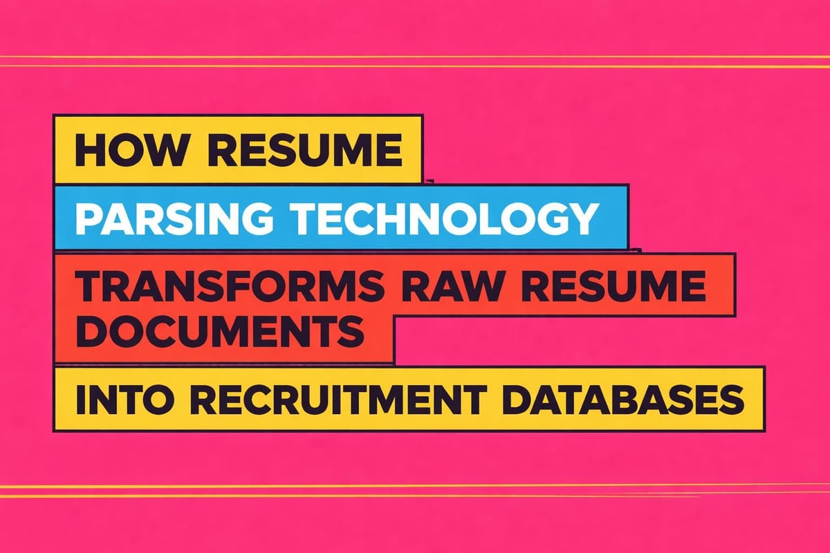 Resume parsing workflow