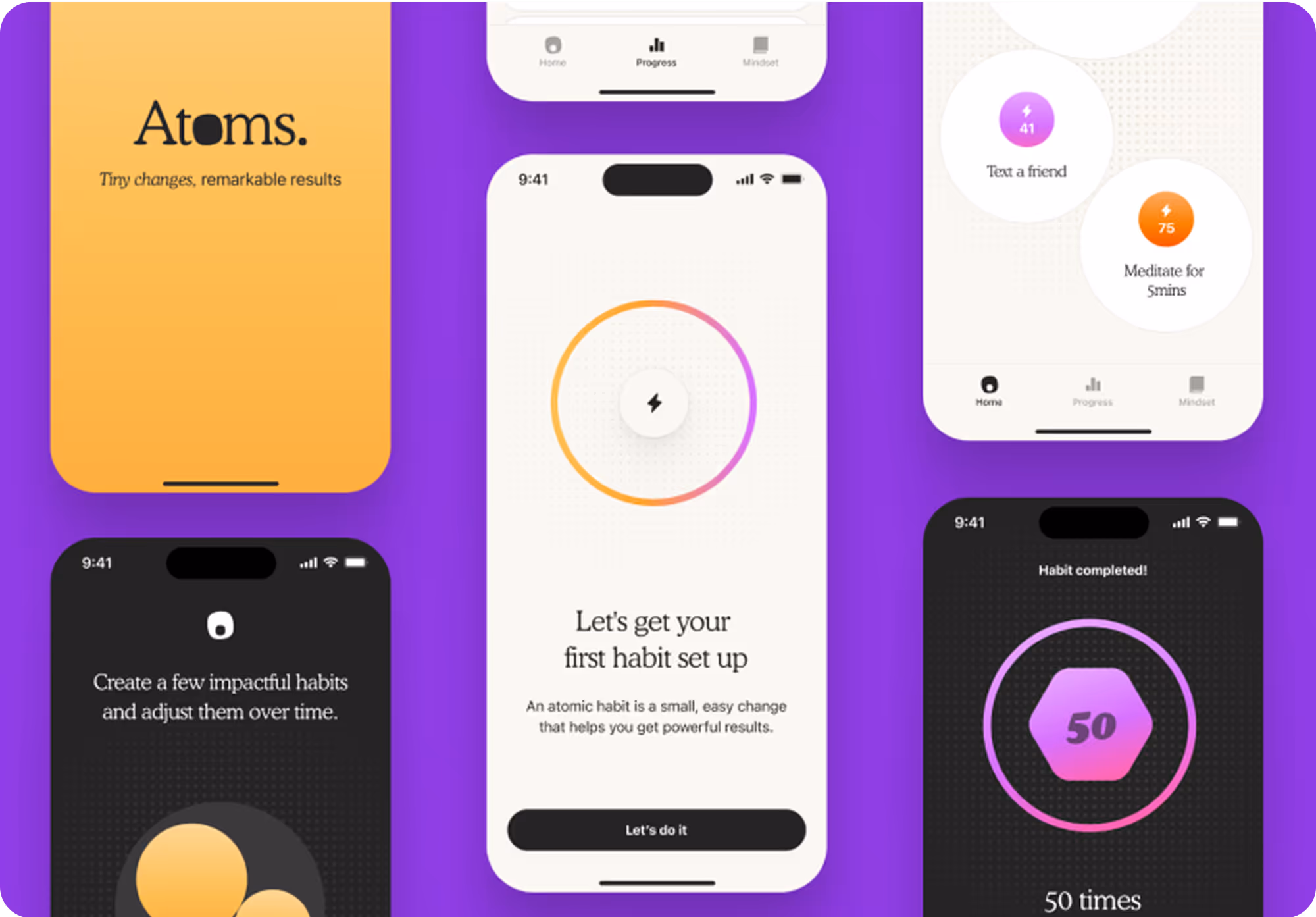 Atoms case study screens