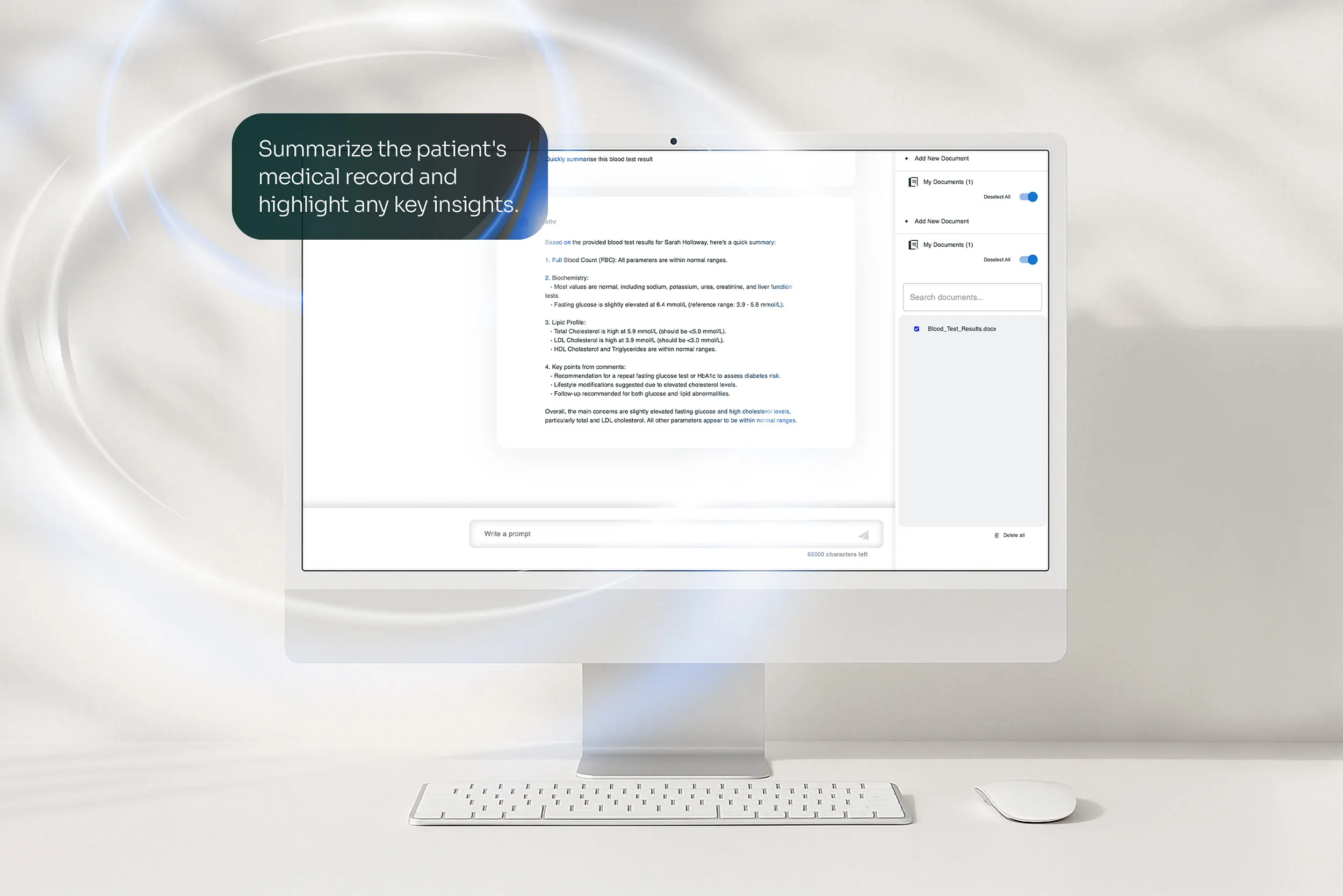 Productivity swirl icon for hipaa compliant ai
