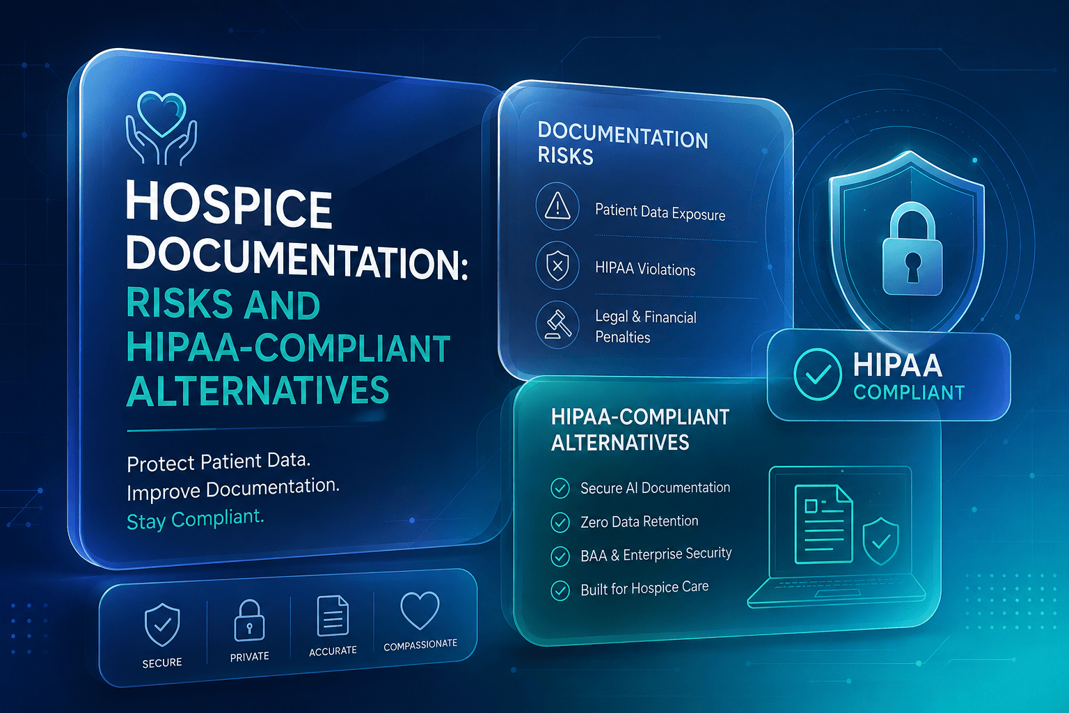 How Hathr.AI helps with Hospice Documentation_Risks and HIPAA-Compliant Alternatives