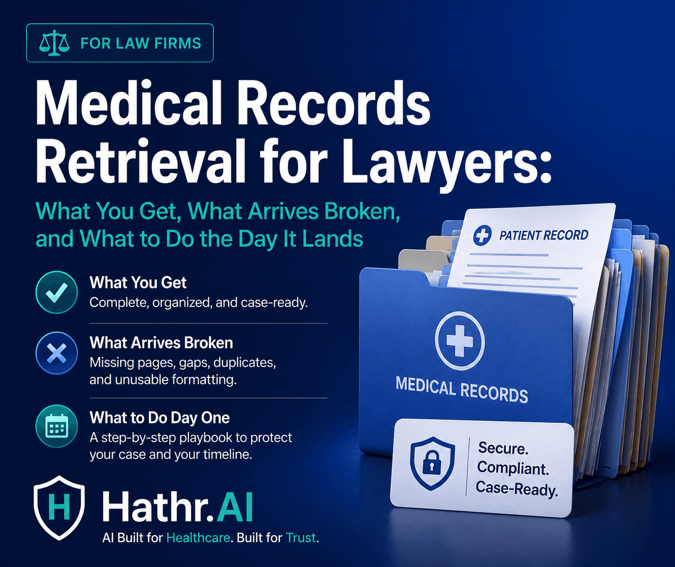 Hathr.AI provides medical records review and retrieval