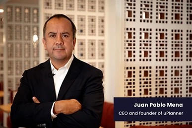 Juan Pablo Mena (CEO and founder of uPlanner)