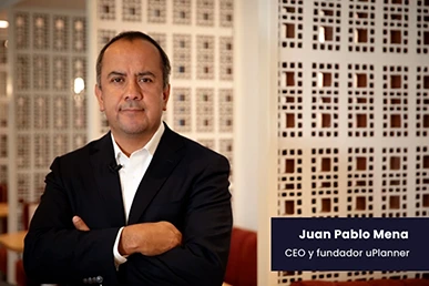 Juan Pablo Mena (CEO and founder of uPlanner)
