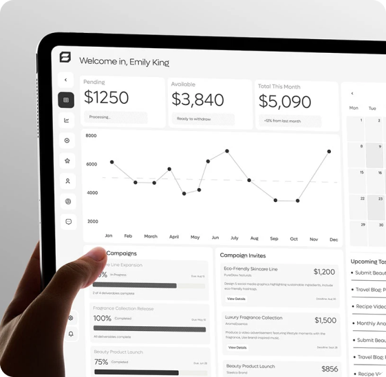 Brand identity deliverables for GOLDMARK
